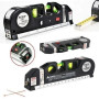 Лазерний рівень із вбудованою рулеткою Laser Level Pro 3 Нівелір будівельний