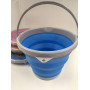 Туристичне складане відро, 5 л Cіліконове відро Сollapsible Bucket