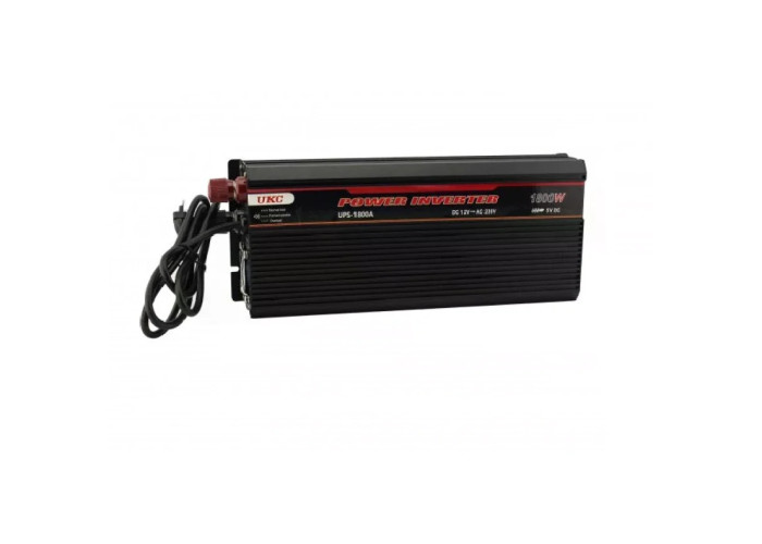 Преобразователь 5 CORE UPS-1800A 1800W 12V • Инвертор 5 CORE UPS-1800A 12V-220V с зарядкой аккумулятора 20A и функцией UPS