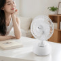 Вентилятор підлоговий DOMOTEC MS-1623 White • Побутовий вентилятор для дому, офісу та кімнати