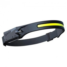 Налобний ліхтар BAILONG BL-G28 XPE+COB ∙ Акумуляторний ліхтарик ∙ USB/Type-C зарядка