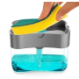 Кухонний диспенсер - органайзер для губки Soap Pump Caddy з дозатором миючого засобу, 380 мл