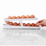 Контейнер для яєць Egg Pan · Дворівневий органайзер – підставка для зберігання яєць у холодильнику