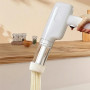 Електрична лапшерізка • Бездротовий апарат для приготування домашньої локшини та макаронів із 6 насадками