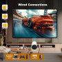 Смарт-проєктор HY300 PRO з Android TV 11.0, підтримкою 4K, WiFi 6 та Bluetooth 5.0