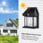 Лампа з датчиком руху 3 режими освітлення для саду SOLAR WALL LAMP Kt-888