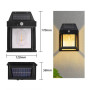 Лампа з датчиком руху 3 режими освітлення для саду SOLAR WALL LAMP Kt-888