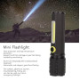 Ручний ліхтар із боковим підсвічуванням BL C63 COB+USB Charge ∙ Ліхтарик ручний BL-C63 COB із USB-зарядкою