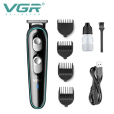 Тример для бороди та вусів V-055 ∙ Машинка для стрижки VGR V-055