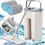 Швабра мікрофібра з віджимом + відро Scratch Cleaning Mop ∙ Швабра - ледарка cleaner 360