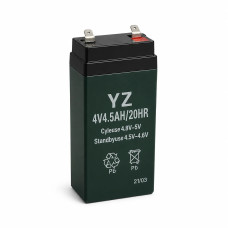 Акумулятор MX-001 4V 4Ah 20HR • Герметичний свинцево-кислотний акумулятор MX-001 4 В 4 А·год для ваг, ліхтарів і сигналізації