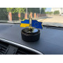 Автомобільний ароматизатор-дифузор “Прапори” на сонячній батареї