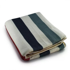 Електропростирадло Electric Blanket 150×120 см з регулюванням температури, різнокольорові смуги