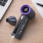 Портативний ручний вентилятор T-08 з акумулятором і USB зарядкою