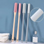Щітка для миття ніг Foot washing brush 035 • Багатофункціональна щітка для стоп і між пальцями з довгою ручкою 40 см для ванної