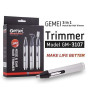 Тример GEMEI GM-3107 3 в 1 для бороди, брів, вух