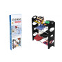 Полиця для взуття органайзер Amazing Stackable Shoe Rack ∙ Стійка - етажерка взуттєва на 4 полиці