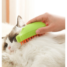 Парова щітка PET SPRAY BRUSH для вичісування вовни собак та котів з розпилювачем · USB зарядка