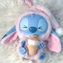 Брелок Стіч Labubu 15 см у коробці-сюрпризі Eat Something Before Sleep