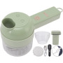 Ручний електричний різак для овочів 4 в 1 ∙ Електричний подрібнювач Food Chopper Catling
