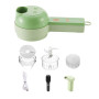 Ручний електричний різак для овочів 4 в 1 ∙ Електричний подрібнювач Food Chopper Catling