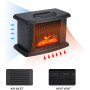 Обігрівач у вигляді каміна Flame Heater для дому ∙ Портативний міні-обігрівач Flame Heater