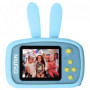 Дитячий фотоапарат Зайчик Baby Photo Camera Rabbit ∙ Дитяча фото відео камера ∙ Таймер ∙ Вбудовані режими з масками та стікерами