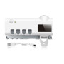 Автоматичний дозатор - диспенсер зубної пасти Toothbrush sterilizer / УФ-стерилізатор / Тримач зубних щіток / Органайзер для