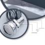 Аератор DT-255 на кран 3 режими • Насадка-аератор DT-255 Chrome для змішувача з гнучким шлангом і перемиканням струменя
