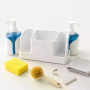 Кухонний органайзер Multifunctional Soap Dispenser 24×16 см з дозатором для мила