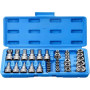 Набір головок New Tools DT-454 34 предмети • Набір торцевих головок New Tools DT-454 Torx та E-Torx 3/8″ у кейсі