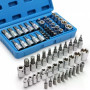 Набір головок New Tools DT-454 34 предмети • Набір торцевих головок New Tools DT-454 Torx та E-Torx 3/8″ у кейсі