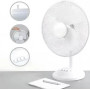 Вентилятор підлоговий DOMOTEC MS-1625 White • Побутовий вентилятор для дому, офісу та кімнати