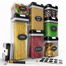 Набір контейнерів FOOD Storage Container Set для зберігання їжі, сипких та круп • 7 ємностей з герметичними кришками