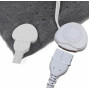 Зігрівальна електрична масажна підстилка – грілка MASSAGING WEIGHTED HEATING PAD від болю в спині