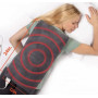 Зігрівальна електрична масажна підстилка – грілка MASSAGING WEIGHTED HEATING PAD від болю в спині