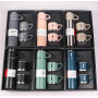 Вакуумний термос з нержавіючої сталі Vacuum Flask Set 500 мл із чашками в комплекті 3* 150 мл ∙ Подарунковий набір 3 в 1