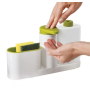 Органайзер для кухні Sink Tidy Set 3 в 1 Дозатор миючих засобів + дозатор мила + тримач кухонного приладдя