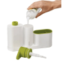 Органайзер для кухні Sink Tidy Set 3 в 1 Дозатор миючих засобів + дозатор мила + тримач кухонного приладдя