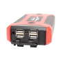 Пускозарядний пристрій червоний JUMP STARTER JX27 WITH PUMP 99800 мАг • Автомобільний стартовий блок з компресором та зарядкою