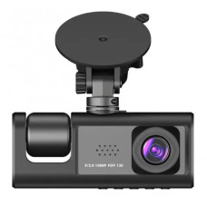 Відеореєстратор 3 камери Full HD 1080 Traffic recorder Z37 • Автомобільний відеореєстратор з трьома камерами DVR S1