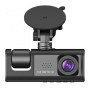 Відеореєстратор 3 камери Full HD 1080 Traffic recorder Z37 • Автомобільний відеореєстратор з трьома камерами DVR S1
