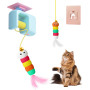 Іграшка для котів на присосці Pet Toy Ball 1490 ∙ Інтерактивна іграшка Pet Toy Ball 1490 для котів з автоматичним рухом