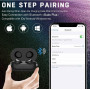 Бездротові Bluetooth-наушники MDR HBQ SE6 TWS ∙ Наушники TWS HBQ SE6 бездротові легкі кристально чистий звук