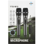 Бездротові мікрофони UHF TTD-M12 ∙ Караоке-система UHF TTD-M12 на два мікрофони