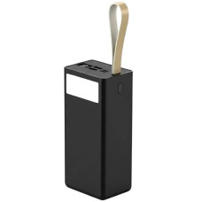 Power Bank Awei J86 80000mAh чорний • Повербанк Awei J86 80000mAh 22.5W зі швидким заряджанням PD/QC, дисплеєм і ліхтариком