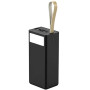 Power Bank Awei J86 80000mAh чорний • Повербанк Awei J86 80000mAh 22.5W зі швидким заряджанням PD/QC, дисплеєм і ліхтариком