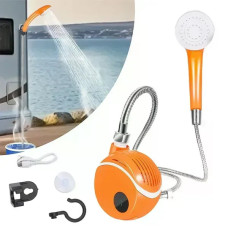 Акумуляторний душ для кемпінгу Portable Outdoor Shower 2000 мАг з насосом