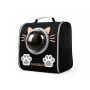 Рюкзак-переноска S-cat1 для котів 36×24×40 см чорний • Рюкзак для котів S-cat1 з прозорим вікном і вентиляцією 36×24×40 см