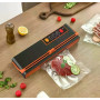 Вакууматор SX-168 150 Вт • Побутовий вакуумний пакувальник SX-168 для сухих і вологих продуктів із запаюванням пакетів до 32 см